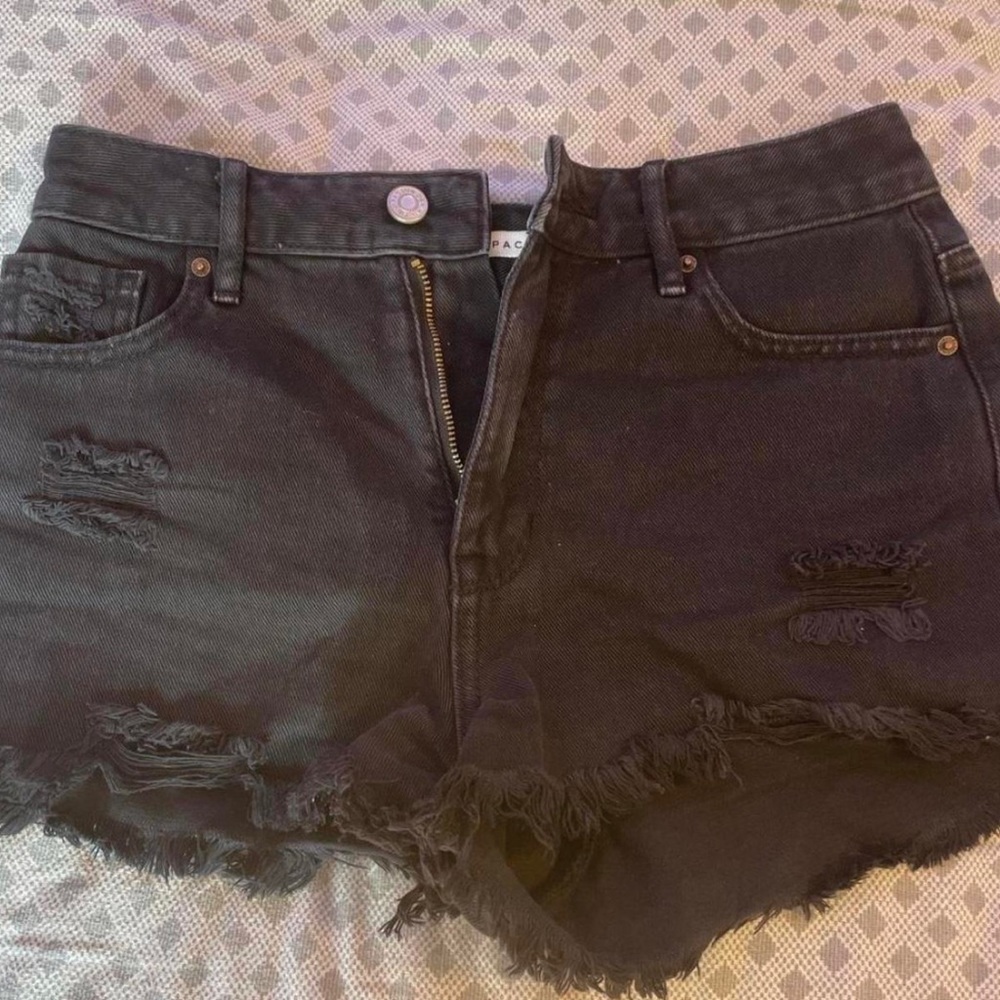 pacsun denim shorts